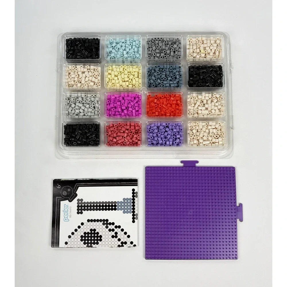 Nightmare Before Christmas Perler Fused Bead Kit 4473 pcs Pegboard Pattern Set